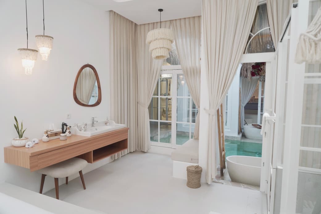 Villa living area