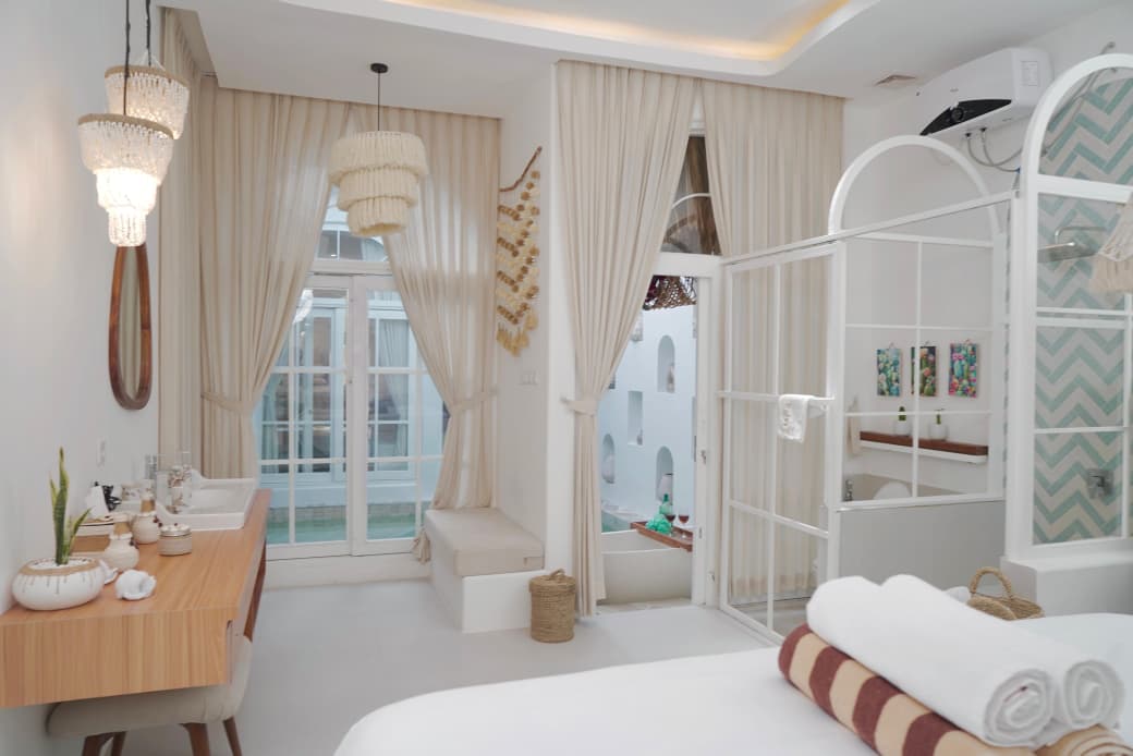 Villa living area