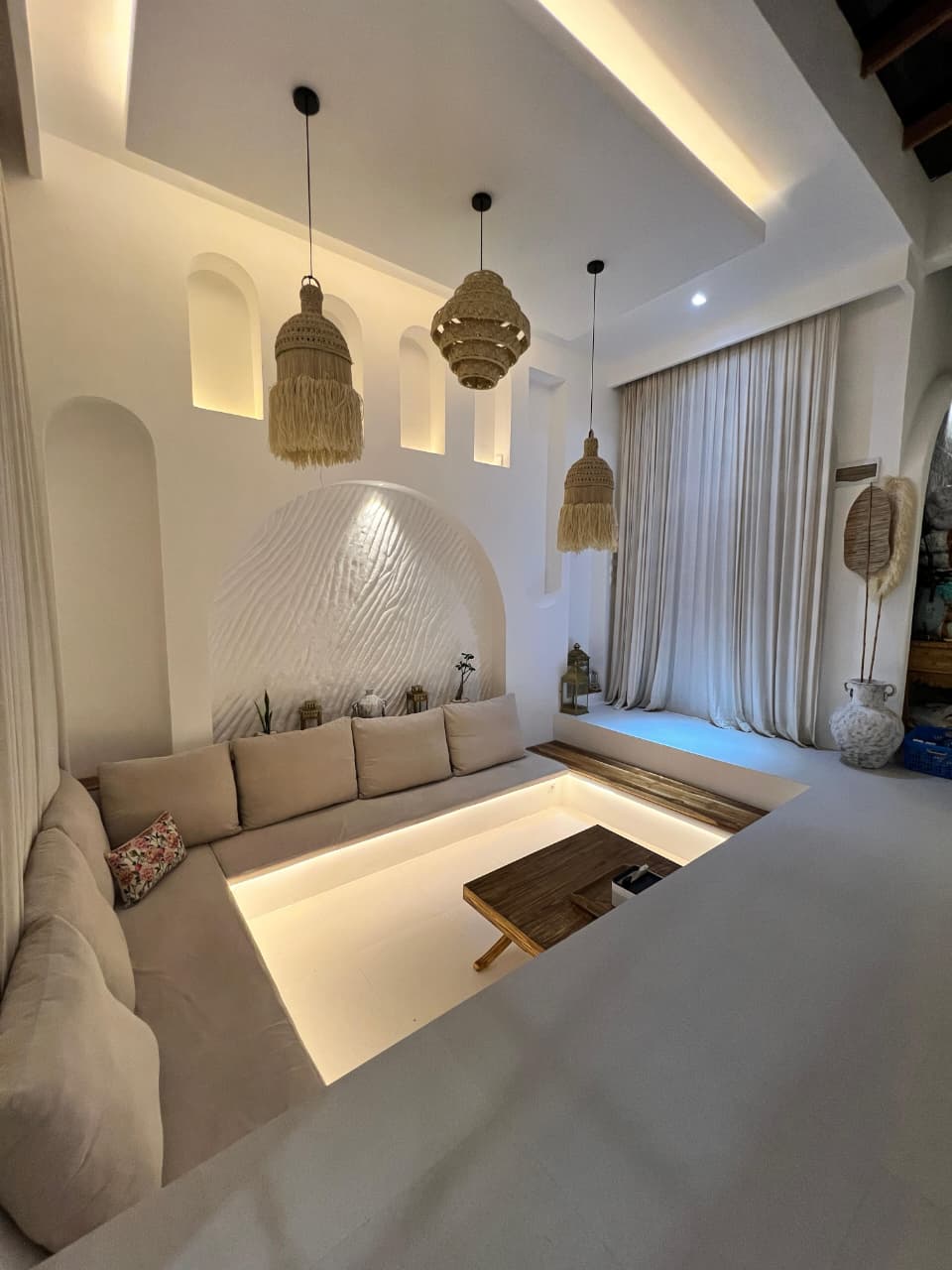Villa living area
